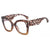 Fashion Color Block Ac Square Full Frame Optical Glasses