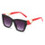 Fashion Color Block Ac Square Full Frame Women's Sunglasses