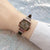 Fashion Color Block Buckle Quartz Women's Watches