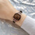 Fashion Color Block Buckle Quartz Women's Watches