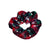 Fashion Color Block Cloth Sequins Hair Tie