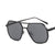 Fashion Color Block Pc Polygon Full Frame Men's Sunglasses