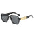 Fashion Color Block Pc Square Full Frame Women's Sunglasses