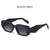 Fashion Color Block Pc Square Full Frame Women's Sunglasses