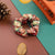 Fashion Color Block Plaid Snowflake Cloth Hair Tie 1 Piece