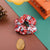 Fashion Color Block Plaid Snowflake Cloth Hair Tie 1 Piece