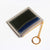 Fashion Color Block Soft Surface Square Zipper Card Holder