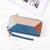 Fashion Color Block Square Zipper Small Wallet