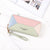 Fashion Color Block Square Zipper Small Wallet