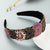 Fashion Color Rhinestone Headband Broad-sided Headband Wholesale