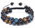 Fashion Colorful Agate Beaded Unisex Bracelets 1 Piece