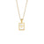 Fashion Constellation Stainless Steel Necklace Plating Shell Stainless Steel Necklaces