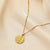 Fashion Constellation Stainless Steel Plating Pendant Necklace 1 Piece