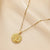 Fashion Constellation Stainless Steel Plating Pendant Necklace 1 Piece