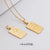 Fashion Constellation Titanium Steel Plating Necklace