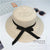 Fashion Contrast Color Foldable Big Brim Straw Hat Sun Hat