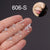 Fashion Copper Inlaid Zircon Non-porous Piercing Butterfly Shape Clip-on Nose Ring Wholesale