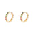 Fashion Copper Micro-inlaid Zircon Earrings