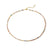 Fashion Copper Plating 18k Gold Micro Inlay Color Zirconium Necklace