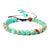 Fashion Crack Natural Stone Crystal Beaded Bracelets