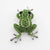 Fashion Creative Cartoon Corsage Geometric Wild Frog Alloy Brooch