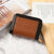 Fashion Crocodile Square Zipper Small Wallet