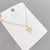 Fashion Cross Copper Necklace Gold Plated Zircon Copper Necklaces 1 Piece