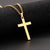 Fashion Cross Stainless Steel Pendant Necklace 1 Piece