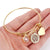 Fashion Cross Stainless Steel Plating Bangle 1 Piece