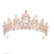 Fashion Crown Alloy Inlay Rhinestones Crown 1 Piece