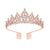 Fashion Crown Alloy Inlay Rhinestones Crown 1 Piece