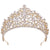 Fashion Crown Alloy Inlay Rhinestones Crown 1 Piece