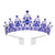 Fashion Crown Alloy Inlay Rhinestones Crown 1 Piece