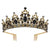 Fashion Crown Alloy Inlay Rhinestones Crown 1 Piece