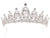 Fashion Crown Alloy Inlay Rhinestones Crown 1 Piece