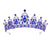 Fashion Crown Alloy Inlay Rhinestones Crown 1 Piece