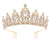 Fashion Crown Alloy Inlay Rhinestones Crown 1 Piece