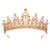 Fashion Crown Alloy Inlay Rhinestones Crown 1 Piece