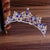 Fashion Crown Alloy Inlay Rhinestones Crown 1 Piece