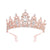 Fashion Crown Alloy Inlay Rhinestones Crown 1 Piece