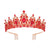 Fashion Crown Alloy Inlay Rhinestones Crown 1 Piece