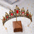 Fashion Crown Alloy Inlay Rhinestones Crown 1 Piece