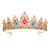 Fashion Crown Alloy Inlay Rhinestones Crown 1 Piece