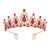 Fashion Crown Alloy Inlay Rhinestones Crown 1 Piece