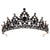 Fashion Crown Alloy Inlay Rhinestones Crown 1 Piece