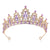 Fashion Crown Alloy Inlay Rhinestones Crown 1 Piece