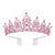 Fashion Crown Alloy Inlay Rhinestones Crown 1 Piece