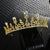 Fashion Crown Alloy Inlay Zircon Crown 1 Piece