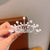 Fashion Crown Alloy Plating Inlay Rhinestones Pearl Insert Comb 1 Piece