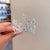 Fashion Crown Alloy Plating Inlay Rhinestones Pearl Insert Comb 1 Piece